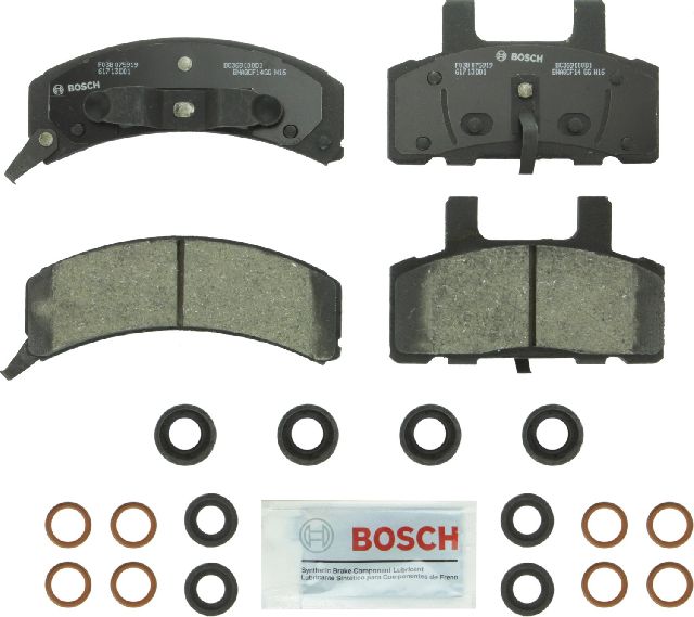 ACDelco Professional Set Pastiglie Freno Anteriore Semi-Metalliche 17D368M – Omologate SAE J2784