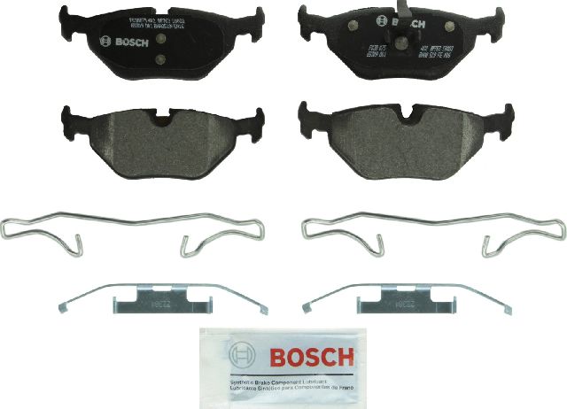 Disc Brake Pad Set - Rear for 2006 BMW 323i (Bosch BP763)