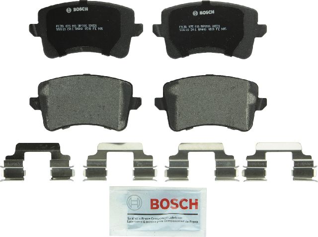 Disc Brake Pad Set - Rear for 2009-2016 Audi A4 (Bosch BP1386)