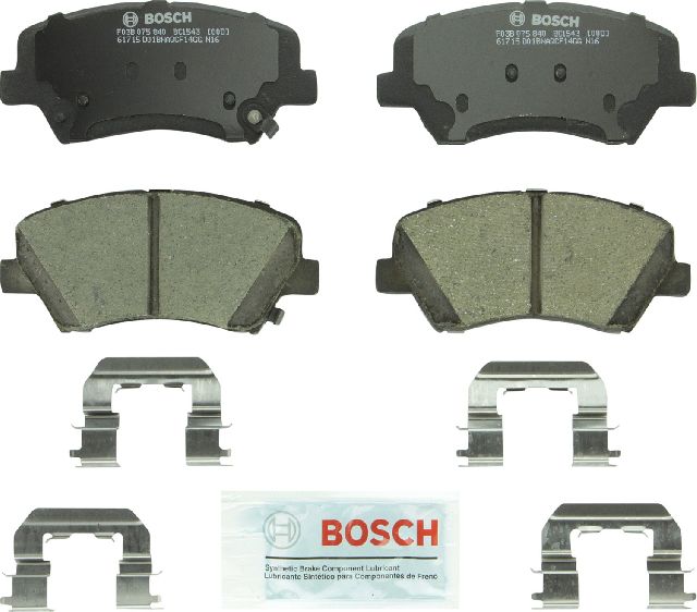 Disc Brake Pad Set - Front for 2014-2018 Kia Forte5 (Bosch BC1543)