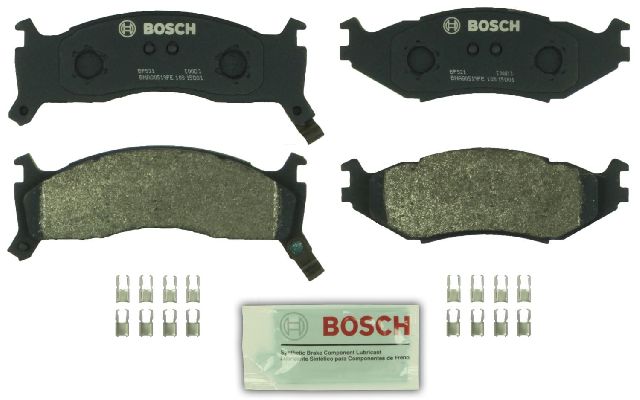 Disc Brake Pad Set - Front for 1991-1995 Dodge Caravan (Bosch BP521)