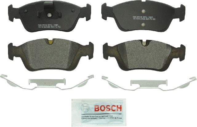 Disc Brake Pad Set - Front for 2006 BMW 323i (Bosch BP781)
