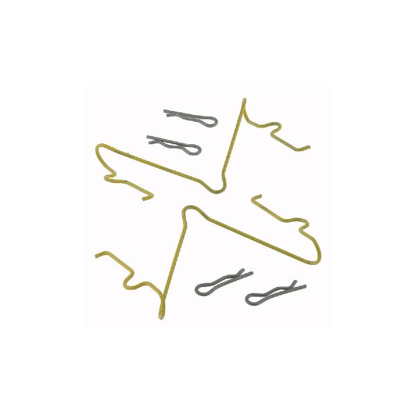 Disc Brake Hardware Kit - Front for 2003-2009 Toyota 4Runner (Carlson 13003)