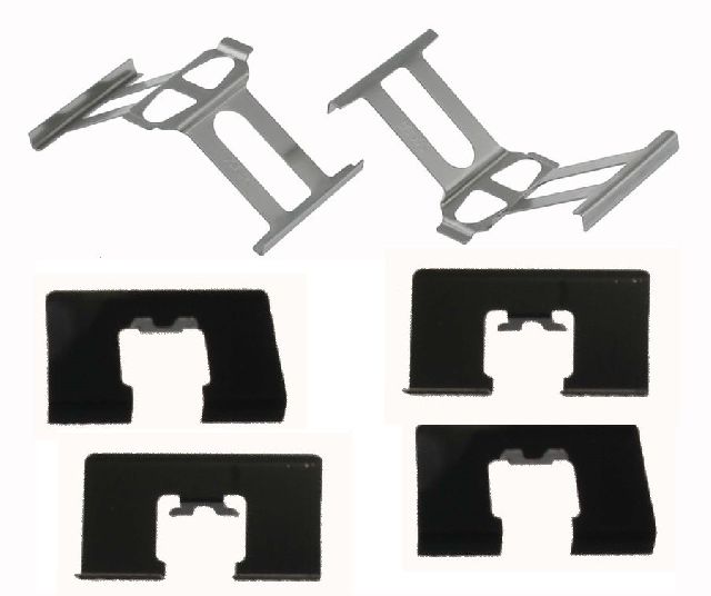 Disc Brake Hardware Kit - Rear for 1992-1994 Acura Vigor (Carlson 13235)
