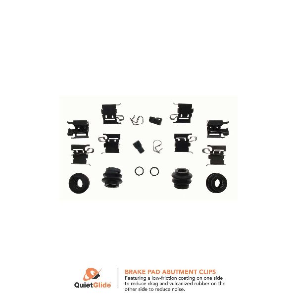 Disc Brake Hardware Kit - Front for 2010-2012 Lexus HS250h (Carlson 13465Q)