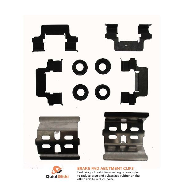 Disc Brake Hardware Kit - Rear for 1997-2013 Chevrolet Corvette (Carlson H5633Q)