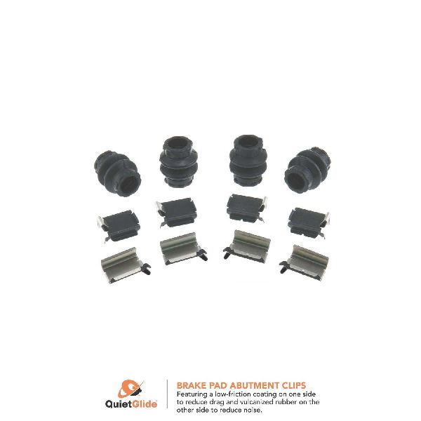 Disc Brake Hardware Kit - Front, Rear for 2007-2017 Jeep Wrangler (Carlson H5774Q)