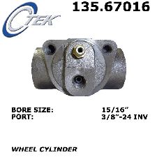2 Centric Parts Drum Brake Wheel Cylinder Front For Iveco Euro 110