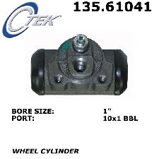 Drum Brake Wheel Cylinder-C-TEK Standard Wheel Cylinder Rear Centric 135.62050