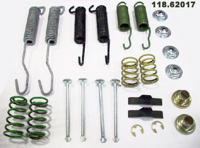 Drum Brake Hardware Kit - Rear for 1979-1998 GMC K2500 (Centric 118.62017)