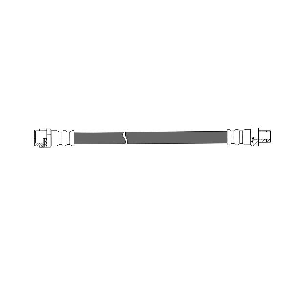 Brake Hydraulic Hose - Front for 1998-2005 Mercedes-Benz CLK320 (Centric 150.35014)