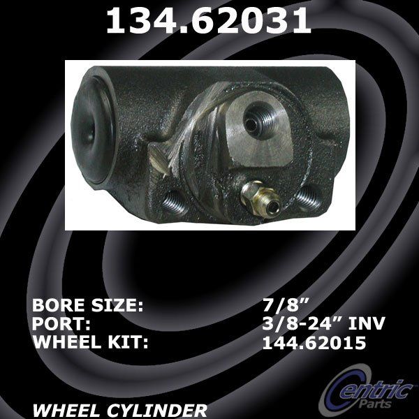 Drum Brake Wheel Cylinder - Rear for 1968-1992 Cadillac Fleetwood (Centric 134.62031)