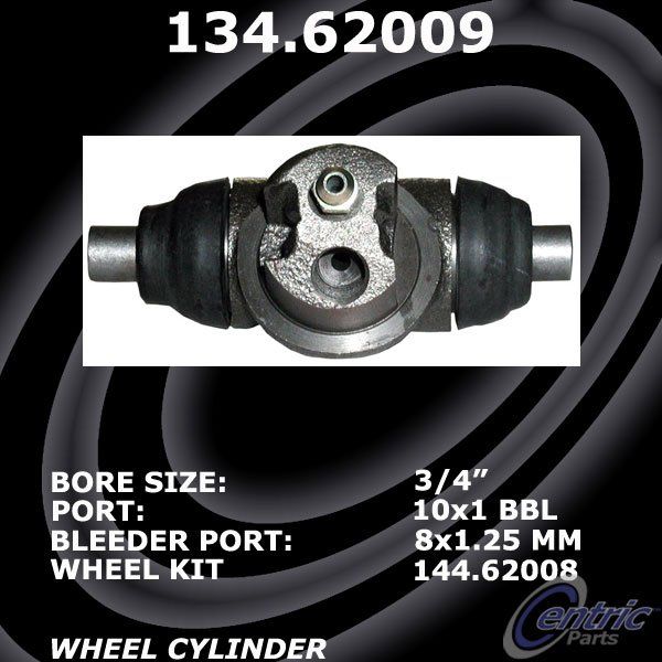 Drum Brake Wheel Cylinder - Rear for 1985-1986 Cadillac DeVille (Centric 134.62009)