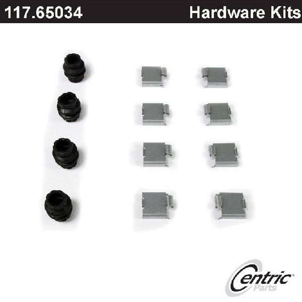 Disc Brake Hardware Kit - Front for 2008-2023 Ford E-350 Super Duty (Centric 117.65034)