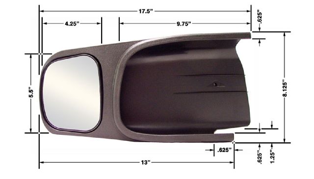 CIPA Towing Mirror  Right 