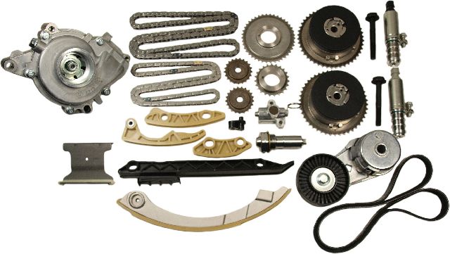 Engine Timing Chain and Accessory Drive Belt Kit w (Cloyes 9-4201SB1K6)