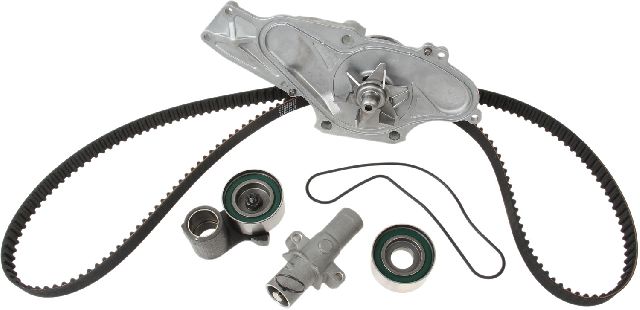 Engine Timing Belt Kit with Water Pump for 2005-2022 Honda Pilot (Continental CK329LK1)