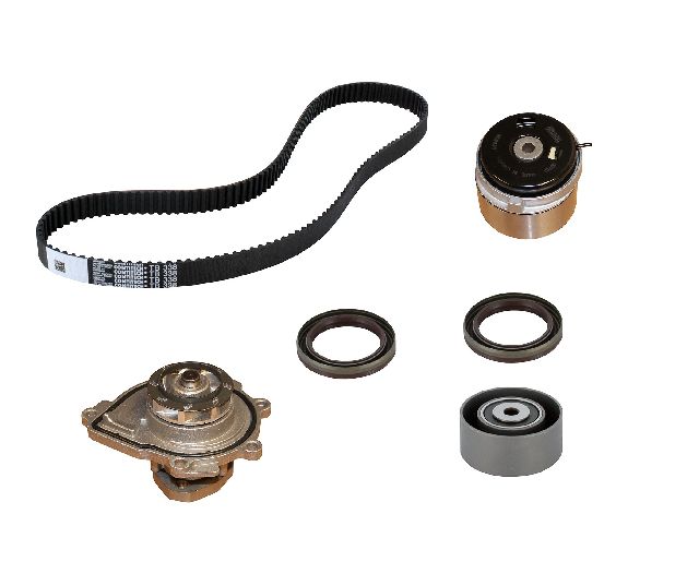 Engine Timing Belt Kit with Water Pump for 2009-2010 Suzuki Swift+ (Continental PP338LK1)