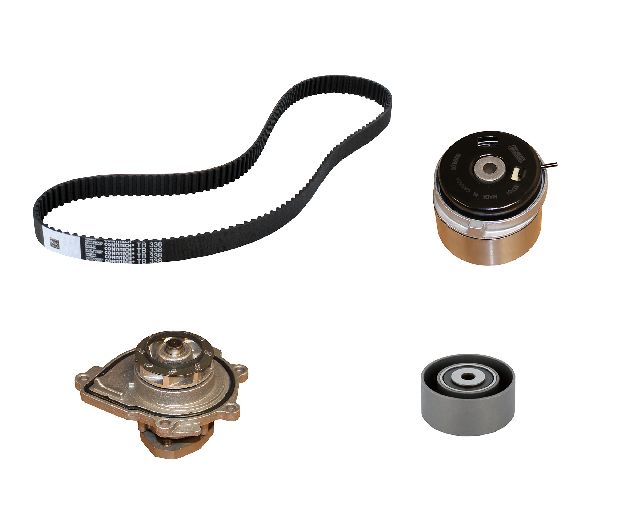 Engine Timing Belt Kit with Water Pump for 2009-2010 Suzuki Swift+ (Continental TB338LK1)