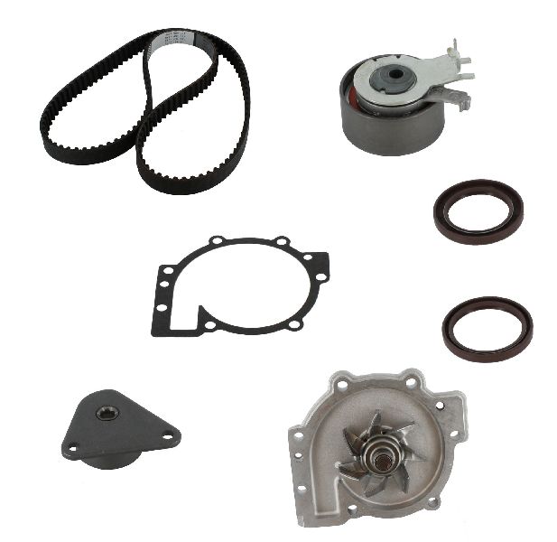 Engine Timing Belt Kit with Water Pump for 1999-2000 Volvo S70 (Continental PP331LK1)