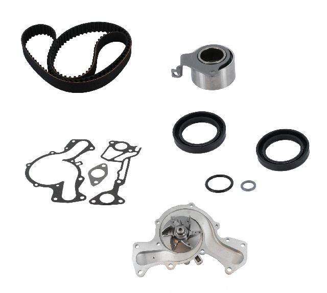 Engine Timing Belt Kit with Water Pump for 1987-2000 Dodge Caravan (Continental PP139LK1)