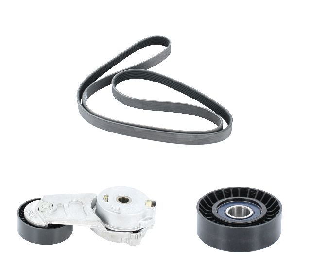Serpentine Belt Drive Component Kit - Accessory Drive for 2007-2010 Chrysler Sebring (Continental ADK0025P)