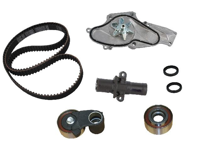 Engine Timing Belt Kit with Water Pump for 2005-2022 Honda Pilot (Continental PP329LK2)