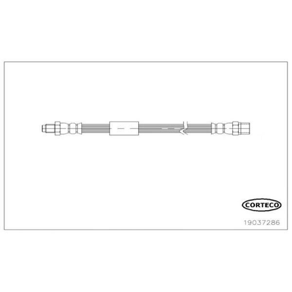 Corteco Brake Hydraulic Hose 