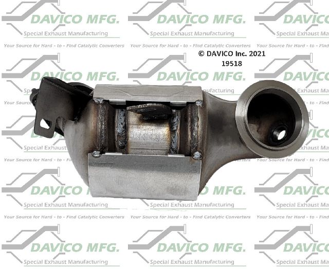Catalytic Converter - Front for 2011-2015 Chevrolet Cruze (Davico Converters 19518)