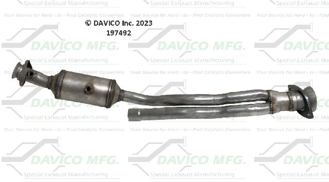 Davico Converters Catalytic Converter  Front Right 