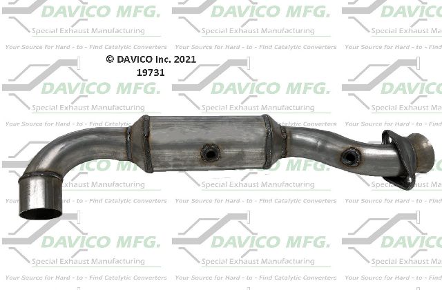 Catalytic Converter - Left for 2018-2024 Ford Expedition (Davico Converters 19731)