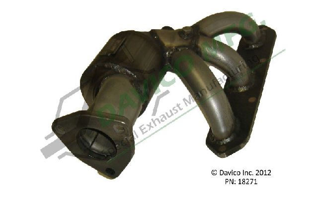 Catalytic Converter - Front Right (Davico Converters 18271)
