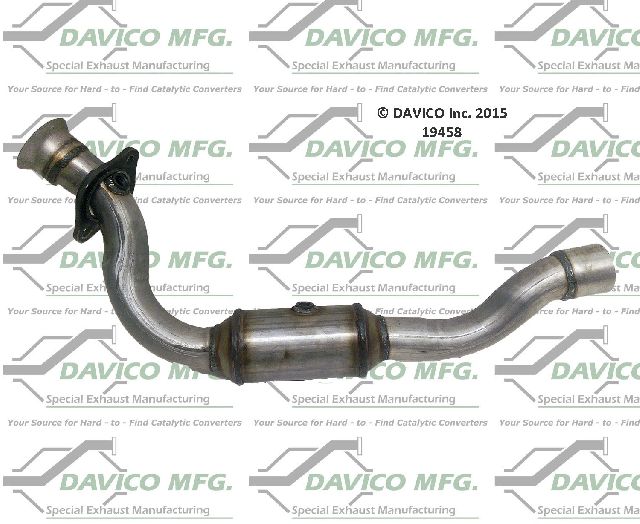 Catalytic Converter - Right (Davico Converters 19458)