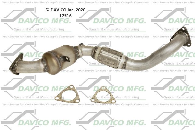 Davico Converters Catalytic Converter  Left 
