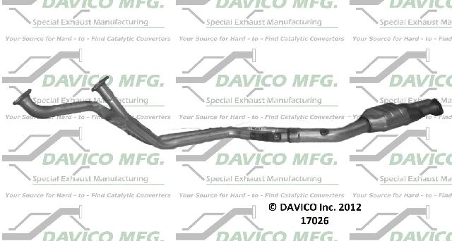 Davico Converters Catalytic Converter  Center 