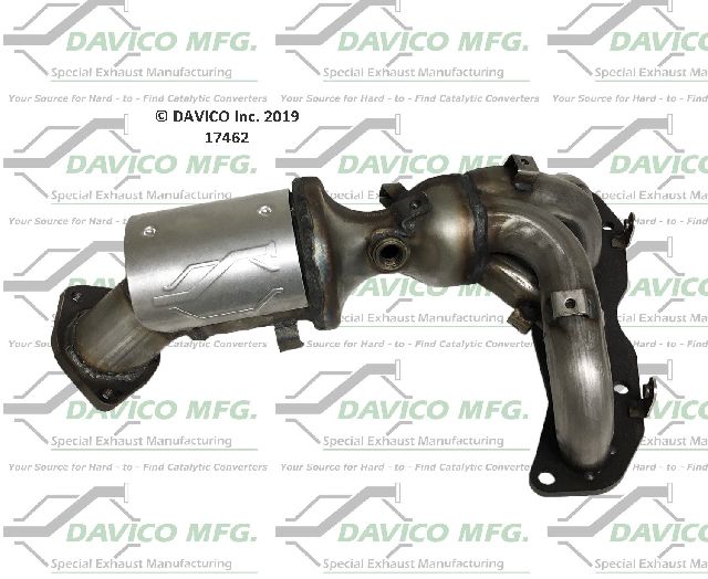 Davico Converters Catalytic Converter  Front 