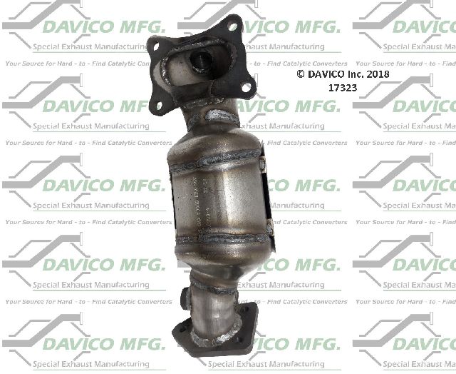 Catalytic Converter - Front Left for 2009-2015 Honda Pilot (Davico Converters 17323)