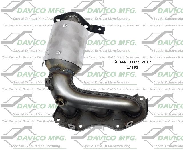 Catalytic Converter - Front Left for 2007-2015 Lexus RX350 (Davico Converters 17160)