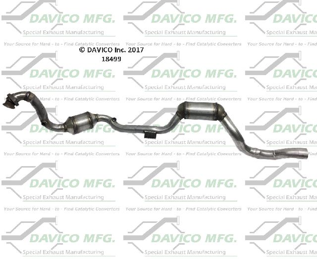 Davico Converters Catalytic Converter  Right 