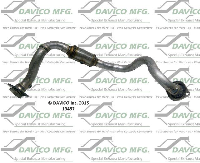 Catalytic Converter - Left (Davico Converters 19457)