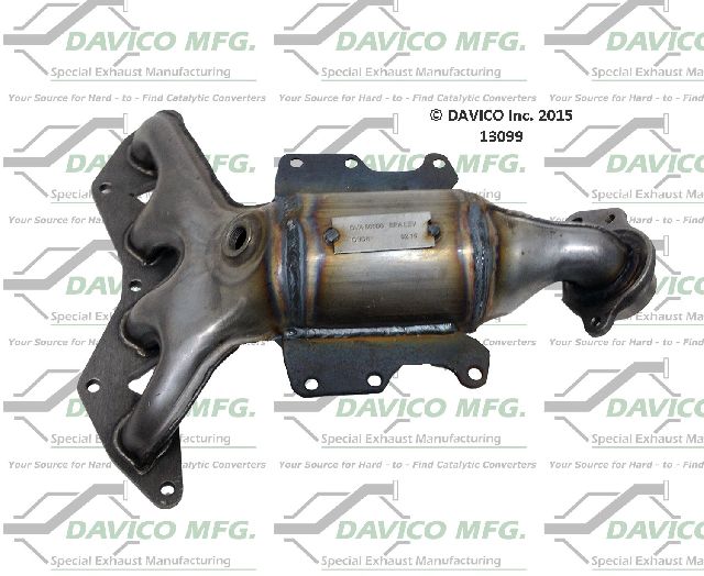 Catalytic Converter - Front (Davico Converters 13099)
