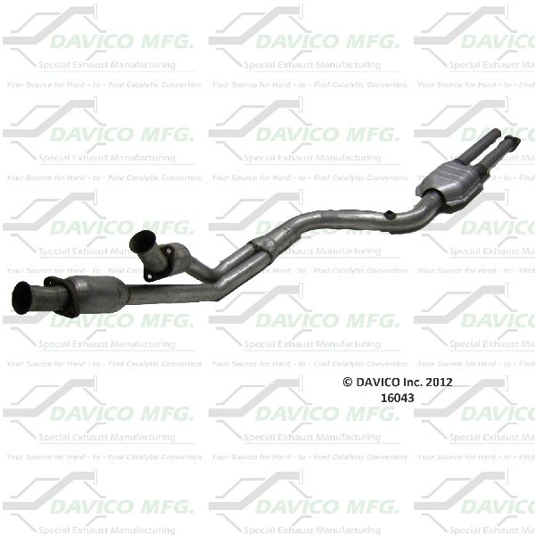 Davico Converters Catalytic Converter  Center 