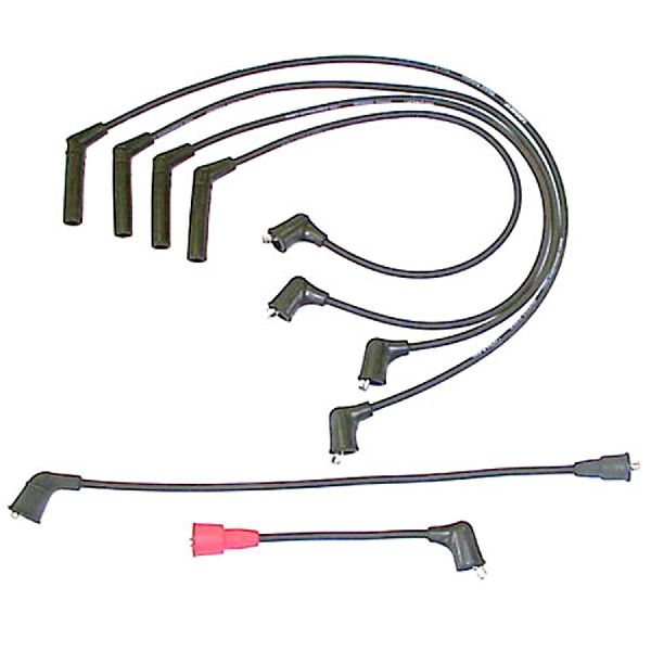 Spark Plug Wire Set for 1987 Mitsubishi Montero (Denso 671-4009)