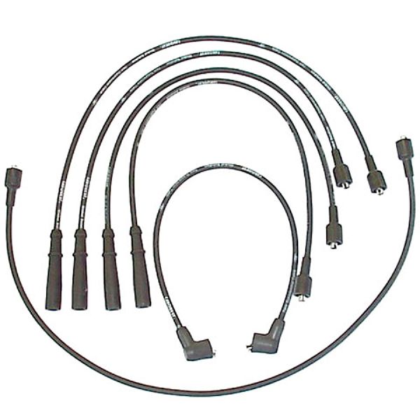 Spark Plug Wire Set for 1976-1987 Volvo 244 (Denso 671-4091)