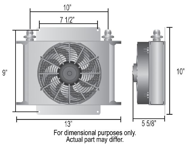 Derale Automatic Transmission Oil Cooler Kit 