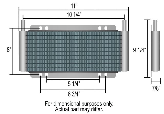 Derale Automatic Transmission Oil Cooler Kit 