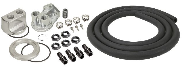 Engine Oil Filter Remote Mounting Kit (Derale 15748)