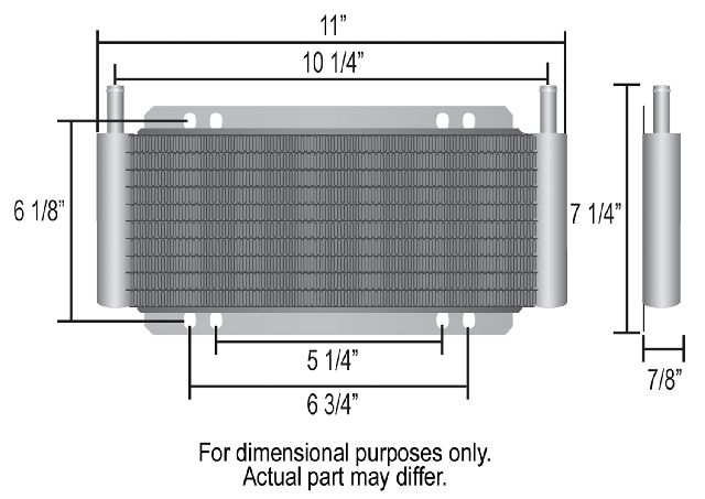 Derale Automatic Transmission Oil Cooler Kit 