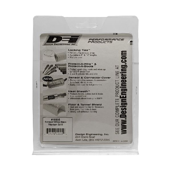 Design Engineering Exhaust System Wrap 
