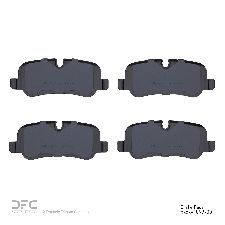 2006 - 2009 Land Rover Range Rover Sport Disc Brake Pad Set  - Rear 8 Cyl 4.2L Dynamic Friction